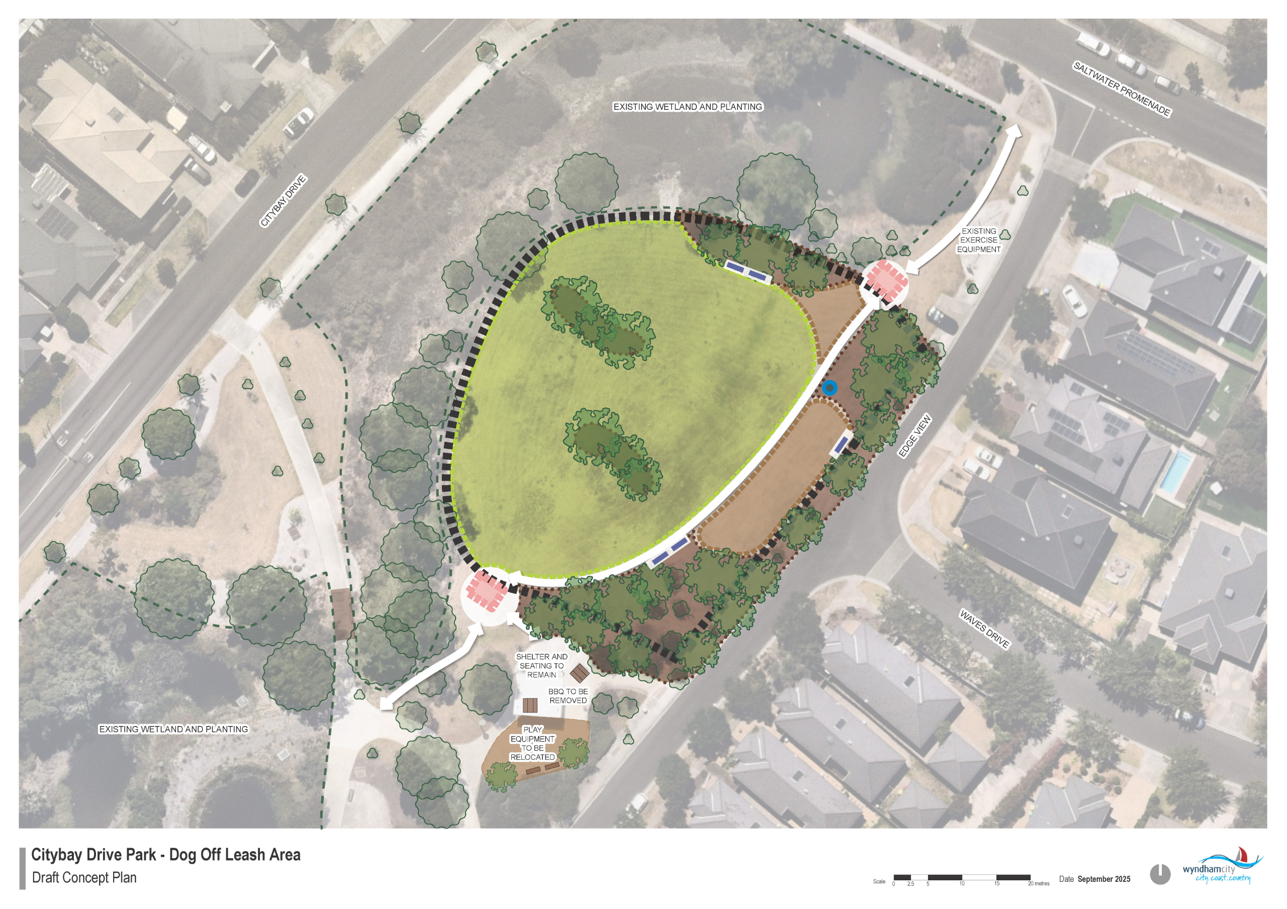 Citybay Drive Dog Off-leash Draft Concept Plan