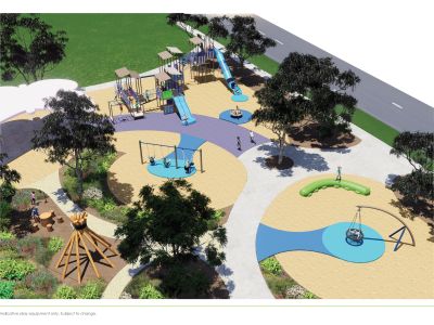 Play Artist Impression Park Upgrade (Indicative only)